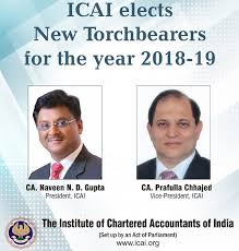 The institute of chartered accountants of india (icai) has developed this portal with an intention through this portal, student registered at bos icai can redeem coupon/s issued to them and get their. Icai Elects President And Vice President For The Year 2018 19