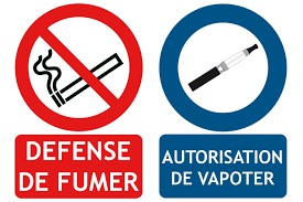 Panneau rond interdit de fumer. Panneaux 2 En 1 Interdit De Fumer Et Autoriser A Vapoterpanneaux Et Autocollants Interdiction De Fumer Dans Les Lieux Publics Serenne