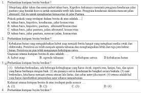 Contoh Soal Akm Bahasa Inggris Smp Terbaru 2019
