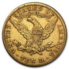 10 Liberty Gold Eagle Xf Random Year Gold Coin Apmex Gold Coins Gold Eagle Gold Eagle Coins