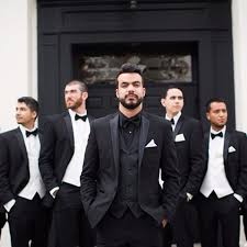 Friar Tux Shop Black And White Wedding Theme White Wedding Theme Wedding Party Shirts It is a smart choice for a groom and his groomsmen because it's a timeless look. black and white wedding
