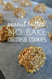 No Bake Oatmeal Cookies Recipe Peanut Butter No Bake Recipes Easy Peanut Butter