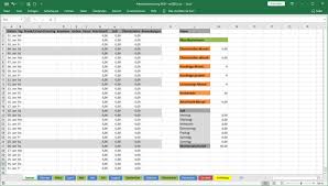 Der termin von ostern ist 8 tage eher als 2020. Arbeitszeiterfassung In Excel Vorlage Zur Freien Nutzung Zeilenabstand Net Kultur Digitales