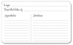 Recipe Card Template Recipe Card Template Recipe Card Template On Google Docs Recipe T Recipe Cards Template Printable Recipe Cards Recipe Cards Printable Free