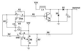 Parts R1 R2 R3 R4 R8 R7 6 100k 1 4w Resistor R5 1 470 Ohm 1 2w Resistor R6 1 10k Linear Pot C1 Dc Dc Converter Circuit Diagram Electronic Circuit Projects