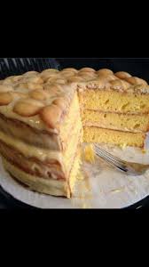 Banana Pudding Cake Recipe 1 Box Yellow Cake Mix 2 Tbsp Banana Extract 1 Box Banana Pudding Banana Pudding Recipes Banana Pudding Cake