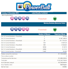 Latest Powerballresults South Africa 24 November 2015 Http Www Onlinecasinosonline Co Za Online Lottery Director Lottery Results Online Lottery Powerball