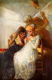 Time Of The Old Women Francisco Goya Wikiart Org Francisco Goya Francisco Goya Paintings Spanish Art