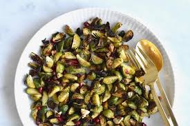 Oven Roasted Brussel Sprouts With Pomegranate Vitacost Blog