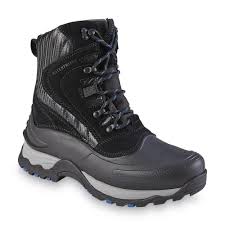 Elk Woods Winter Boot Yukon Black Multi Leather Manmade Men S Size 8 10 New Mens Winter Boots Boots Men Boots