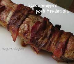 Bacon Wrapped Pork Tenderloin Air Fryer Recipe Recipe Bacon Wrapped Pork Tenderloin Bacon Wrapped Pork Air Fryer Recipes Pork