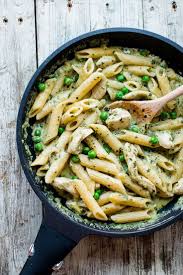 Creamy Chicken Pesto Pasta Pretty Simple Sweet Recipe Pesto Chicken Pasta Pesto Pasta Recipes Pesto Pasta Recipes Chicken