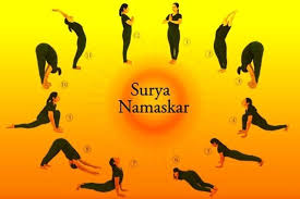 Surya Namaskar Salutations To The Sun The Yoga Institute Surya Namaskar Yoga Institute Yoga Poses
