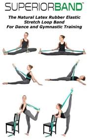 Superiorband Ballet Stretch Band For Ballet Dance Gymnastics More Dancer Workout Gymnastics Workout Flexibility Workout