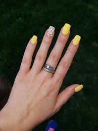 Subscribe and join the loyal royal family. Acrylic Nail Designs Yellow Attractive Nail Design