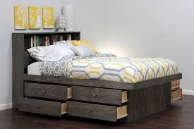 Interesting Ideas Queen Bed With Storage Drawers Designs Bed Frame With Drawers Bed With Drawers Underneath Platform Bed With Drawers