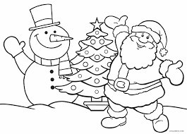 Christmas coloring pages are just so much fun! Free Printable Santa Coloring Pages For Kids