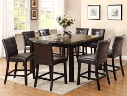 9pc dining table & 8 chairs uph seat