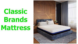 Classic Brands Cool Gel 12 Inch Memory Foam Mattress Review Cool Gel Plush Mattress Mattress Comfort Mattress