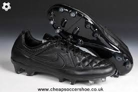 Nike Tiempo Legend V Fg All Black For Wholesale Black Football Boots Black Nikes All Black Nikes
