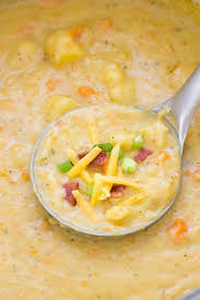 The Best Creamy Potato Soup Recipe This Easy Potato Soup Is Made With Healthy Ingredients On The Stove T Creamy Potato Soup Potato Soup Stove Top Soup Recipes