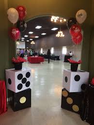 Casino Themed Birthday Party Ideas Photo 1 Of 11 Catch My Party Casino Party Decorations Vegas Party Decorations Casino Theme Party Decorations