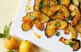 Citrus Chili Acorn Squash Giadzy Recipe Italian Side Dishes Roasted Root Vegetable Salad Acorn Squash