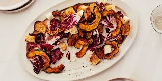 Sheet Pan Roasted Squash And Feta Salad Recipe Acorn Squash Recipes Roasted Squash Feta Salad