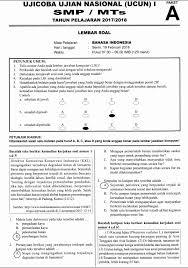 Soal Dan Kunci Jawaban Ucun To Un Bahasa Indonesia Smp Dki Jakarta Tahun 2018 Pendidikan Kewarganegaraan Pendidikan Kewarganegaraan