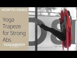Yoga Trapeze Strong Abs Yoga Sequence Yoga Trapeze Yoga Sequences Yoga Swing Exercises