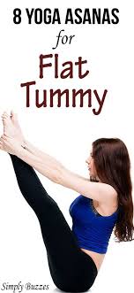 8 Yoga Asanas For Flat Tummy Simply Buzzes Yoga For Flat Tummy Flat Tummy Yoga Positions For Beginners