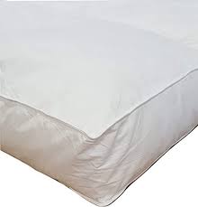 Millsave Premium Hotel Quality 5 Quot Queen 60 Quot X 80 Quot White Goose Down Amp Feather Mattress Topper Fea Feather Mattress Mattress Mattress Topper