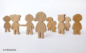 Waldorf Wooden Doll For Imaginative Play 1 Pcs Etsy Wooden Dolls Handmade Wooden Toys Wooden Toys