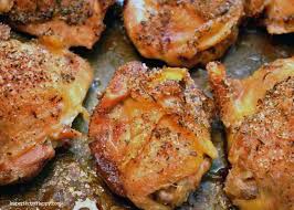 Quick And Easy Slow Roasted Chicken Thighs The Imperfectly Happy Home
