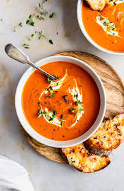 Smoky Roasted Butternut Squash Red Pepper Soup Eat Love Eat Recipe In 2020 Roasted Red Pepper Soup Stuffed Pepper Soup Stuffed Peppers