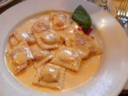 Place The Ravioli On A Platter And Spoon The Sauce Over The Top Description From Beechwoodinn Ws I Searched For This O Ravioli Recipe Lobster Ravioli Recipes