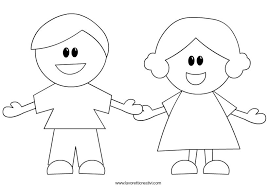 Bambini Che Si Tengono Per Mano Disegni Bambini Bambini Attivita Del Corpo Umano