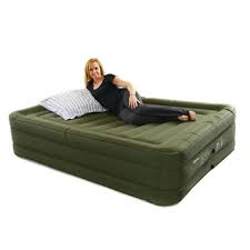 Smart Air Beds Bd 3324fcb Ultra Tough Raised Air Bed With Rechargeable Pump Queen Bd 3334fcb Air Bed Mattress Inflatable Mattress