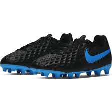 Football Shoes Nike Tiempo Legend 8 Club Fg Mg Jr At5881 004 Black Black Kids Football Boots Football Shoes Football Boots