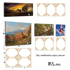 Diy Solid Wood Canvas Frame Kit For Oil Painting Wall Etsy In 2020 Frames For Canvas Paintings Canvas Frame Wood Canvas