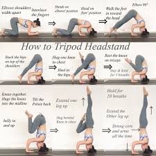 Pin By Ammudoll On Yoga Easy Yoga Workouts Headstand Yoga Exercise