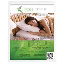 Hygea Natural Bed Bug Mattress Cover Or Box Spring Cover Non Woven Water Resistant Encasement Twin White Bed Bugs Crib Mattress Cover Mattress Covers