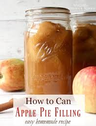 Canned Apple Pie Filling Recipe Tutorial Recipe Canned Apple Pie Filling Apple Pies Filling Apple Pie Filling Recipes