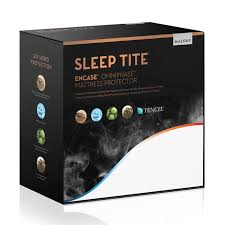 Sleep Tite Encase Omniphase And Tencel Mattress Protector Mattress Protector Waterproof Mattress Mattress