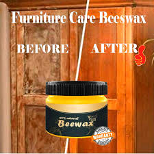 Natural Organic Wood Seasoning Beewax Alaigra Furniture Care Beeswax Polish Furniture Wax