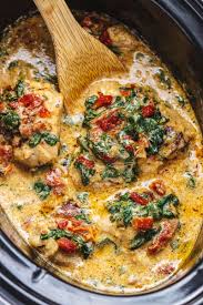Crockpot Tuscan Garlic Chicken Recipe How To Make Crockpot Chicken Recipes Garlic Chicken Recipes Chicken Crockpot Recipes Pot Recipes
