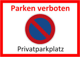 Wo gilt ein eingeschränktes oder absolutes parkverbot? Parken Verboten Schild Zum Ausdrucken Word Muster Vorlage Ch