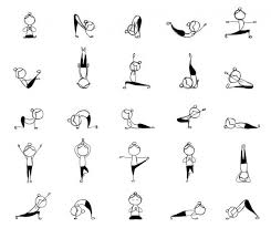 Pin On Easy Poses Simple Yoga Drawing