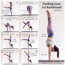 Handstands Tone And Strengthen The Entire Body While Developing Balance And Proprioception Move Slowly Through These Pr Yoga Handstand Yoga Asanas Yoga Poses