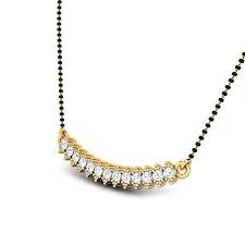 Pin By Christina John On Tanmaniya Diamond Mangalsutra Womens Necklaces Circle Jewelry